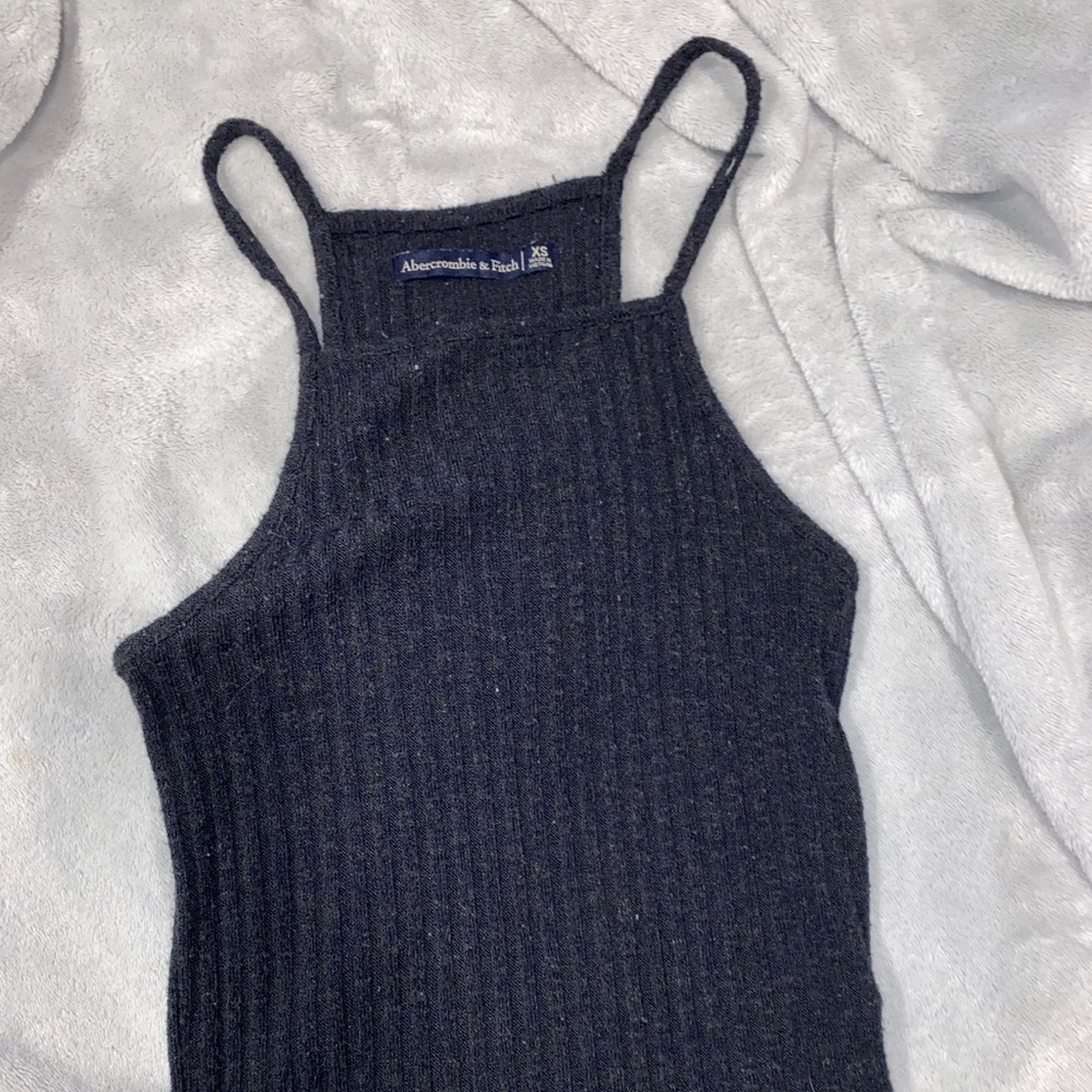 High neck tank top